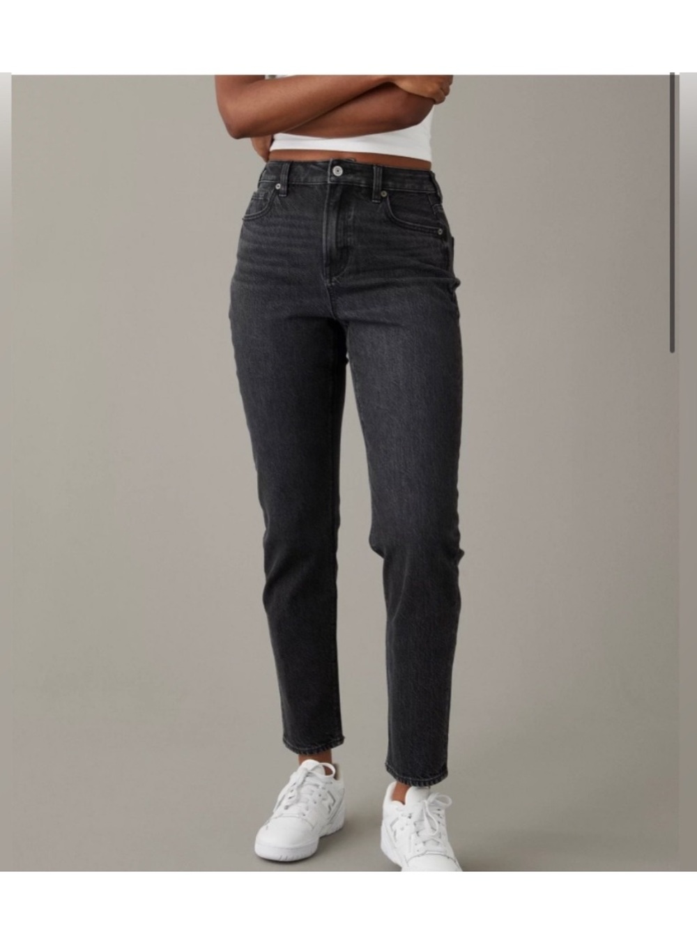 American Eagles Strigid Black Jeans Womens 4 Indie Preppy Minimalist